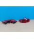 CX PILOTOS PARA SEAT LEON 1P 09-12 LIGHT BAR ROJO AHUMADO R148336C6