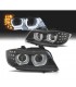 DW FAROS XENON OJOS ANGEL 3D BMW E90 E91 08-12 FONDO NEGRO R014011C1