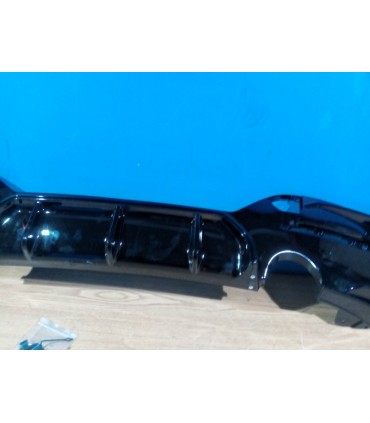 DW DIFUSOR BMW F20 F21 LCI 15-19 LOOK M TECH NEGRO BRILLO C011614C1