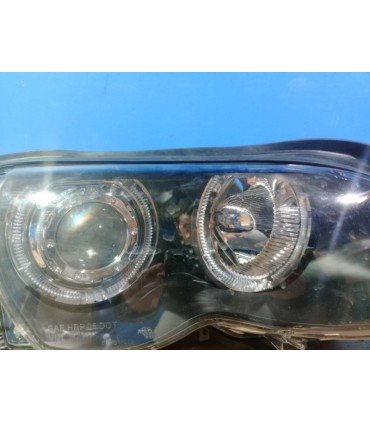 BY FAROS BMW E46 OJOS ANGEL LED CCFL 4 PUERTAS 01-05 FONDO NEGRO R148660C5