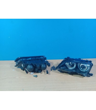 BY FAROS BMW E46 OJOS ANGEL LED CCFL 4 PUERTAS 01-05 FONDO NEGRO R148660C5