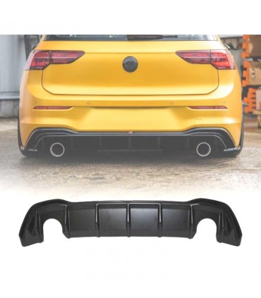 DW DIFUSOR VOLKSWAGEN VW GOLF 8 20- LOOK GTI NEGRO C011150C2