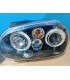 DW FAROS VOLKSWAGEN VW GOLF 4 OJOS ANGEL LED LOOK R32 FONDO NEGRO R020013C11