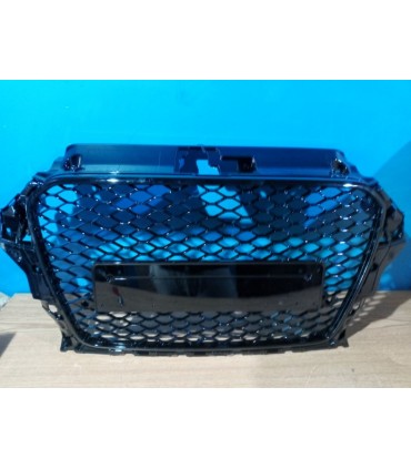 CX PARRILLA AUDI A3 8V 12-16 LOOK RS3 NEGRO BRILLO R008028C1