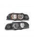 DW FAROS BMW E39 95-00 XENON OJOS ANGEL FONDO NEGRO R146885C1
