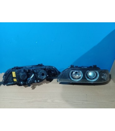 DW FAROS BMW E39 95-00 XENON OJOS ANGEL FONDO NEGRO R146885C1
