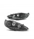 DW FAROS PARA FORD FIESTA 08-12 LUZ DIURNA FONDO NEGRO R148127C1