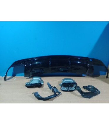 ML DIFUSOR MERCEDES CLA C117 16-19 LOOK AMG NEGRO BRILLO + COLAS ESCAPE C010945C1