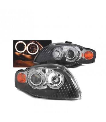 LK FAROS OJOS ANGEL AUDI A4 B7 04-08 FONDO NEGRO R011272C2
