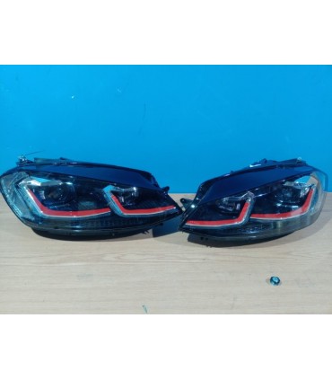 CX FAROS VOLKSWAGEN VW GOLF 7.5 17-19 FULL LED DINAMICOS LOOK GTI R024116C6