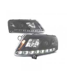 CB FAROS XENON AUDI A6 4F 04-08 LUZ DIURNA REAL FONDO NEGRO R145895C1