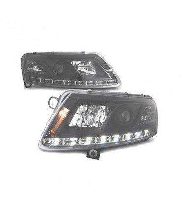 CB FAROS XENON AUDI A6 4F 04-08 LUZ DIURNA REAL FONDO NEGRO R145895C1