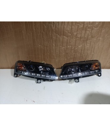 CB FAROS XENON AUDI A6 4F 04-08 LUZ DIURNA REAL FONDO NEGRO R145895C1
