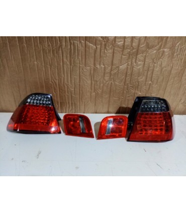 YB PILOTOS BMW E46 01-05 LED ROJO AHUMADO LOOK M3 R147436C1