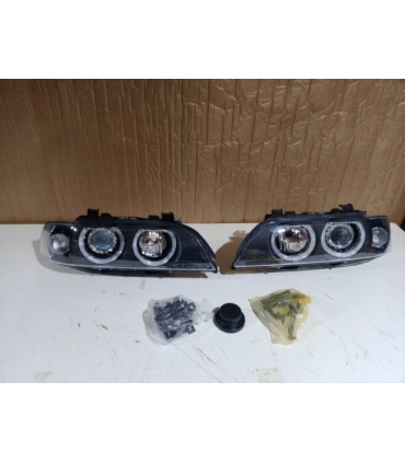CX FAROS BMW E39 95-00 XENON OJOS ANGEL FONDO NEGRO R146268C3