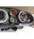CX FAROS VOLKSWAGEN VW GOLF 4 OJOS ANGEL LED LOOK R32 FONDO NEGRO R020013C12