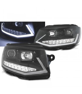 CX FAROS VOLKSWAGEN VW T6 15-19 TRU DRL NEGROS CON INTERMITENTE LED R012915C1