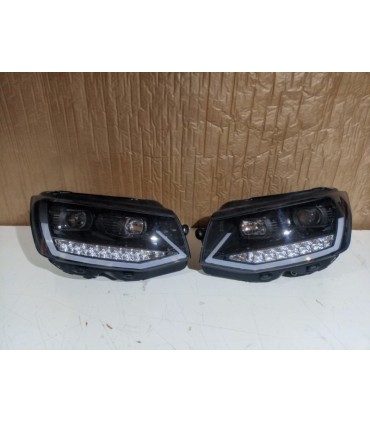 CX FAROS VOLKSWAGEN VW T6 15-19 TRU DRL NEGROS CON INTERMITENTE LED R012915C1