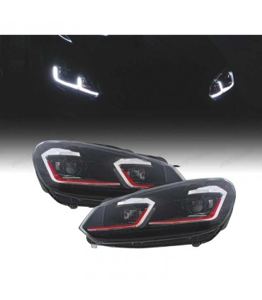 CX FAROS VOLKSWAGEN VW GOLF 6 08-13 LOOK GTI GOLF 7 DINAMICOS R012832C9