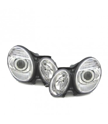 CX FAROS XENON MERCEDES CLASE E W211 02-06 FONDO CROMO R145647C1