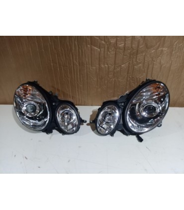CX FAROS XENON MERCEDES CLASE E W211 02-06 FONDO CROMO R145647C1