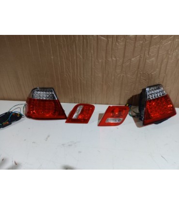 BY PILOTOS BMW E46 COUPÉ 99-03 LED ROJO CROMO LOOK M3 R145968C13