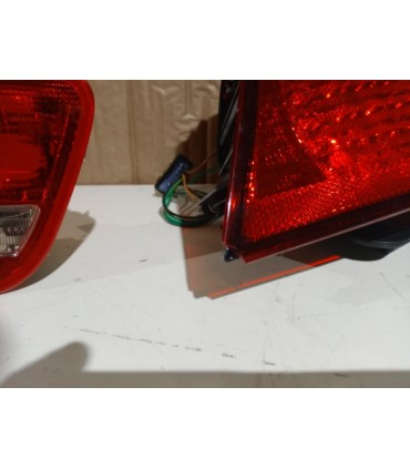 BY PILOTOS BMW E46 COUPÉ 99-03 LED ROJO CROMO LOOK M3 R145968C13