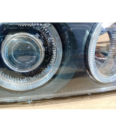 CX FAROS BMW E39 00-03 XENON OJOS ANGEL FONDO NEGRO R145875C2