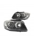 CX FAROS BMW E90 E91 05-08 OJOS ANGEL LED CCFL FONDO NEGRO R147110C1
