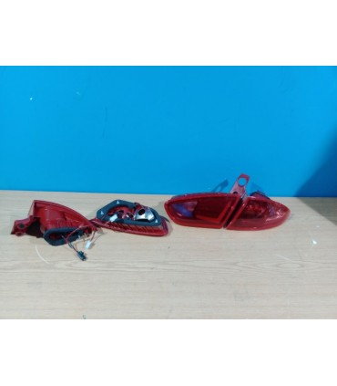 BY PILOTOS PARA SEAT LEON 1P 09-12 LIGHT BAR ROJO AHUMADO R148336C7