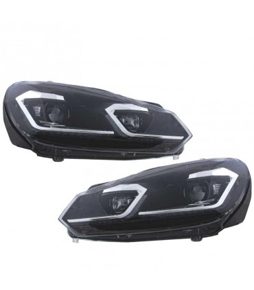AZ FAROS VOLKSWAGEN VW GOLF 6 08-13 LOOK SILVER GOLF 7 DINAMICOS R022116C1