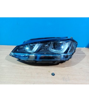 CX FARO IZQ VOLKSWAGEN VW GOLF 7 XENON 12-17 LUZ DIURNA DRL NEGRO R018184C1