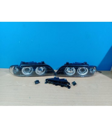DW FAROS BMW E39 95-03 OJOS ANGEL CCFL NEGROS R012446C3