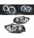 DW FAROS BMW E81 E87 E82 E88 OJOS ANGEL CCFL FONDO NEGRO R145765C5