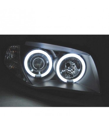 DW FAROS BMW E81 E87 E82 E88 OJOS ANGEL CCFL FONDO NEGRO R145765C5