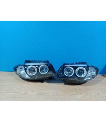 DW FAROS BMW E81 E87 E82 E88 OJOS ANGEL CCFL FONDO NEGRO R145765C5