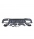 CX DIFUSOR MERCEDES GLE W166 15-19 LOOK AMG GLE63 NEGRO BRILLO + COLAS ESCAPE NEGRO C010547C1
