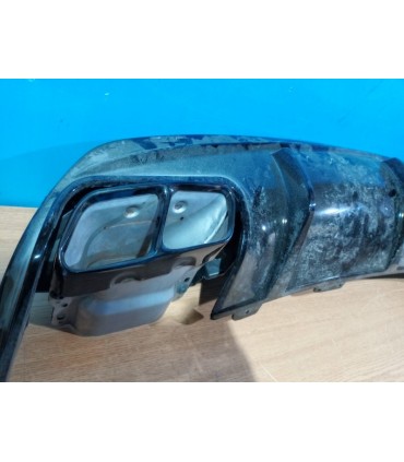 DW DIFUSOR MERCEDES CLA C117 16-19 LOOK AMG NEGRO BRILLO + COLAS ESCAPE C010945C2