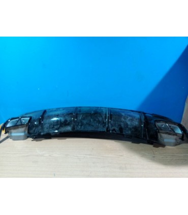 DW DIFUSOR MERCEDES CLA C117 16-19 LOOK AMG NEGRO BRILLO + COLAS ESCAPE C010945C2