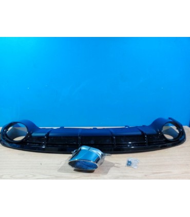 CX DIFUSOR AUDI A6 15-18 LOOK RS6 NEGRO BRILLO C013895C1