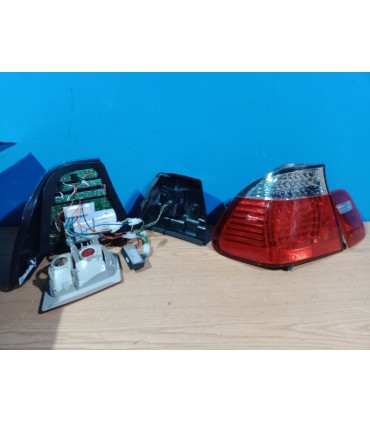 DW PILOTOS BMW E46 01-05 LED ROJO CROMO LOOK M3 R147437C11
