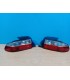 CX PILOTOS PARA BMW Z3 96-99 ROJO BLANCO R145253C1