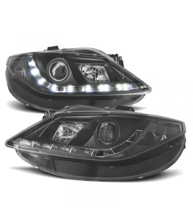 CX FAROS PARA SEAT IBIZA 6J 08-12 LUZ DIURNA LED FONDO NEGRO R145476C1