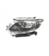 DW FARO IZQ PARA NISSAN XTRAIL 14-18 LED FONDO NEGRO R014358C1