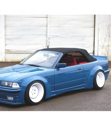 BY KIT ENSANCHE ALETAS ROCKET BUNNY DRIFT BMW E36 COUPE 90-99 8 PIEZAS R151545C1