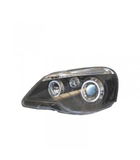 AZ FARO DERECHO VOLKSWAGEN VW POLO 9N3 05-09 OJOS ANGEL FONDO NEGRO R145132C1