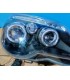 AZ FARO DERECHO VOLKSWAGEN VW POLO 9N3 05-09 OJOS ANGEL FONDO NEGRO R145132C1
