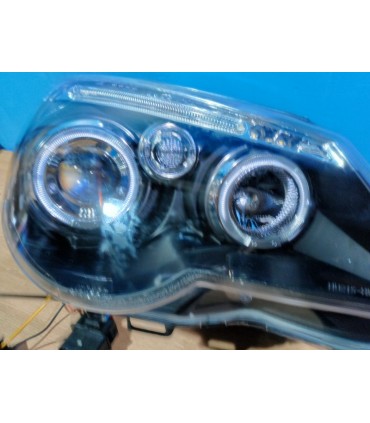 AZ FARO DERECHO VOLKSWAGEN VW POLO 9N3 05-09 OJOS ANGEL FONDO NEGRO R145132C1