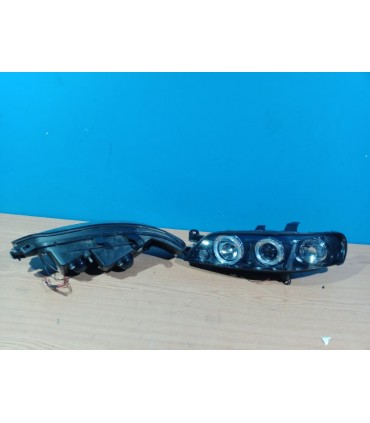 BY FAROS PARA OPEL VECTRA B 96-98 OJOS ANGEL FONDO NEGRO R145556C1