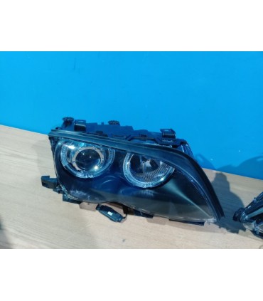 BA FAROS BMW E46 OJOS ANGEL LED CCFL 4 PUERTAS 01-05 FONDO NEGRO R148660C7
